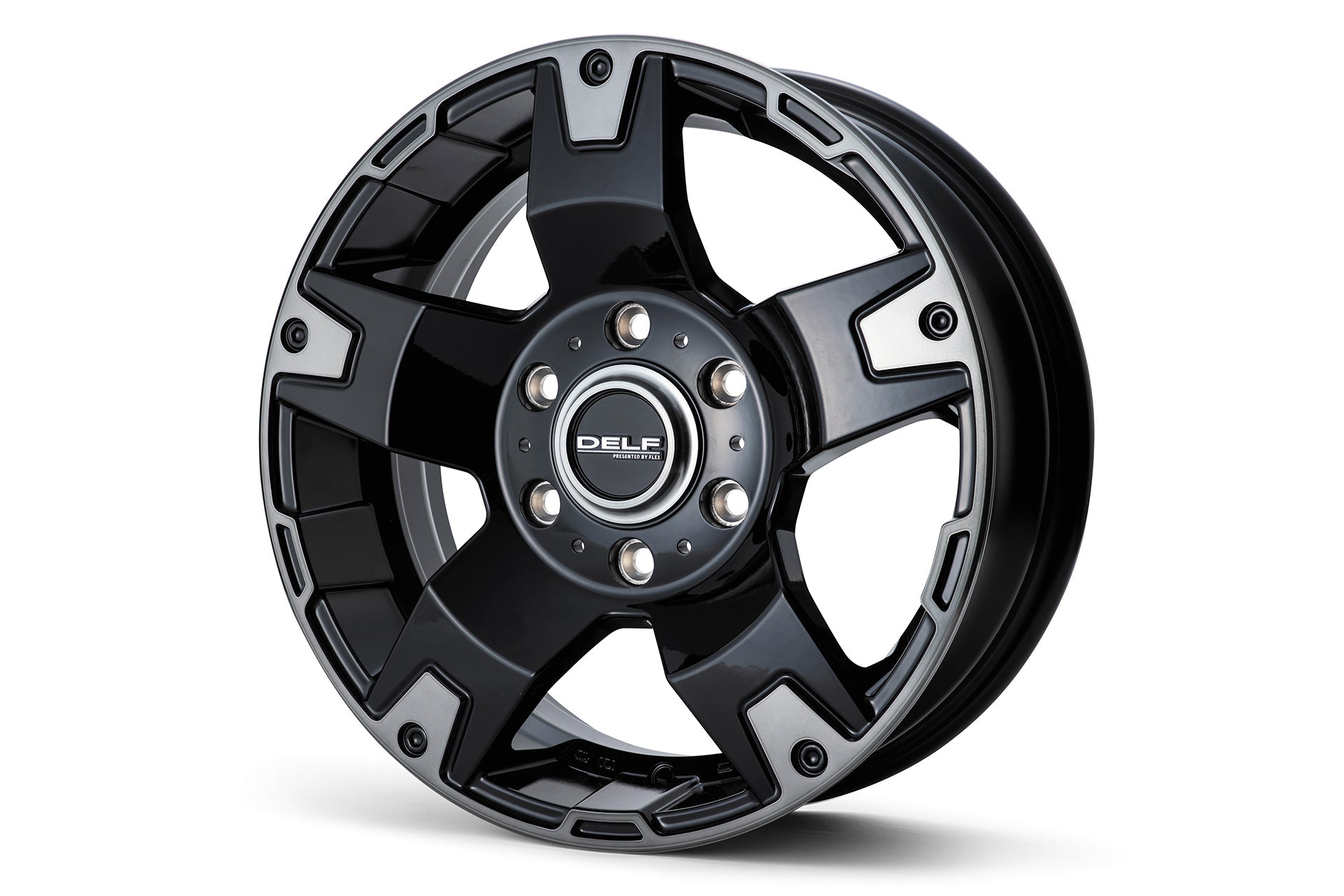 DELF FLEX製 17インチタイヤホイールセット ハイエース】Delf03-17BC 17インチホイール