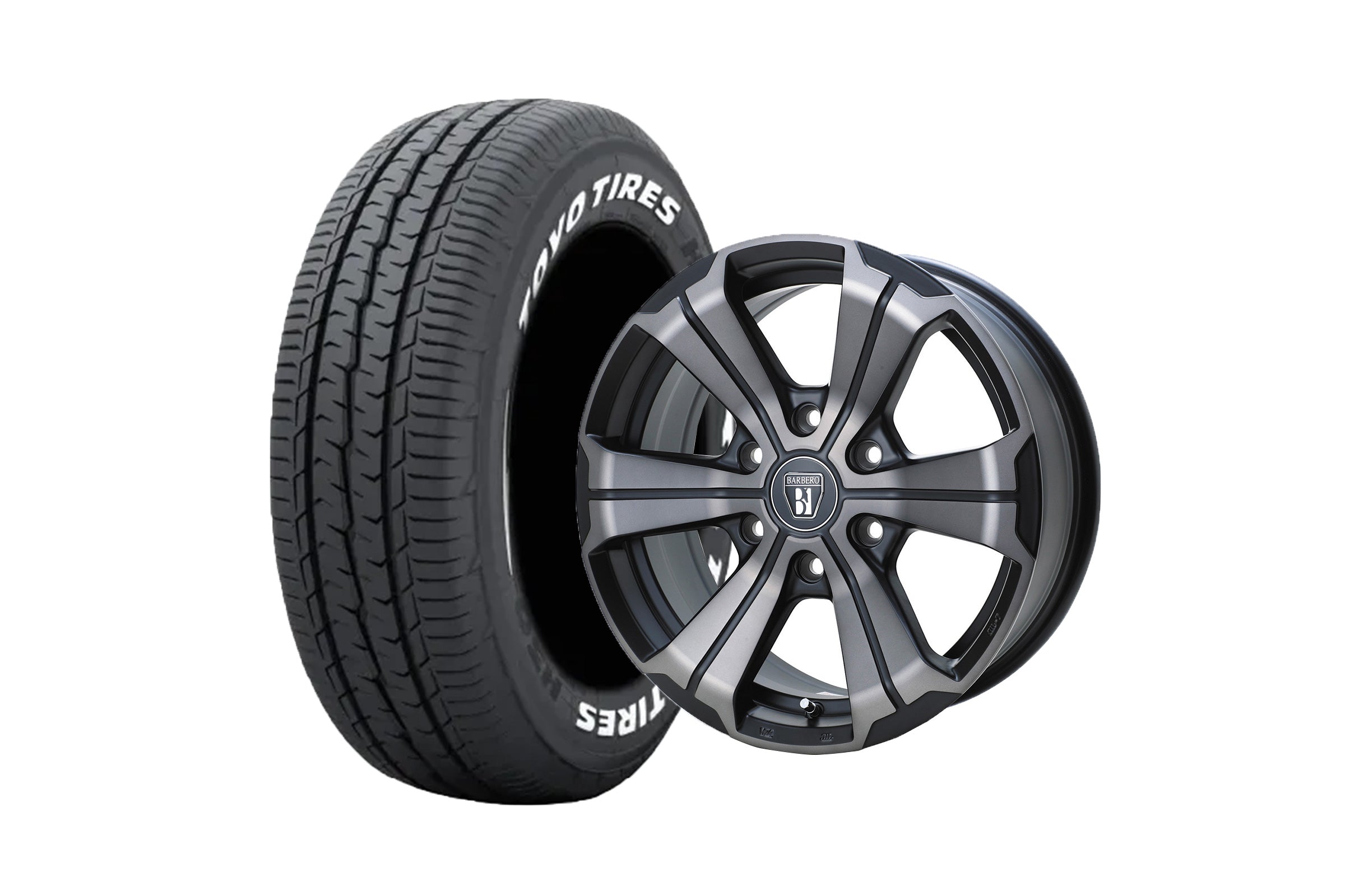 ハイエース】U-GRANDE17BR2-2MBC 17インチホイール ＋ TOYO TIRES H30