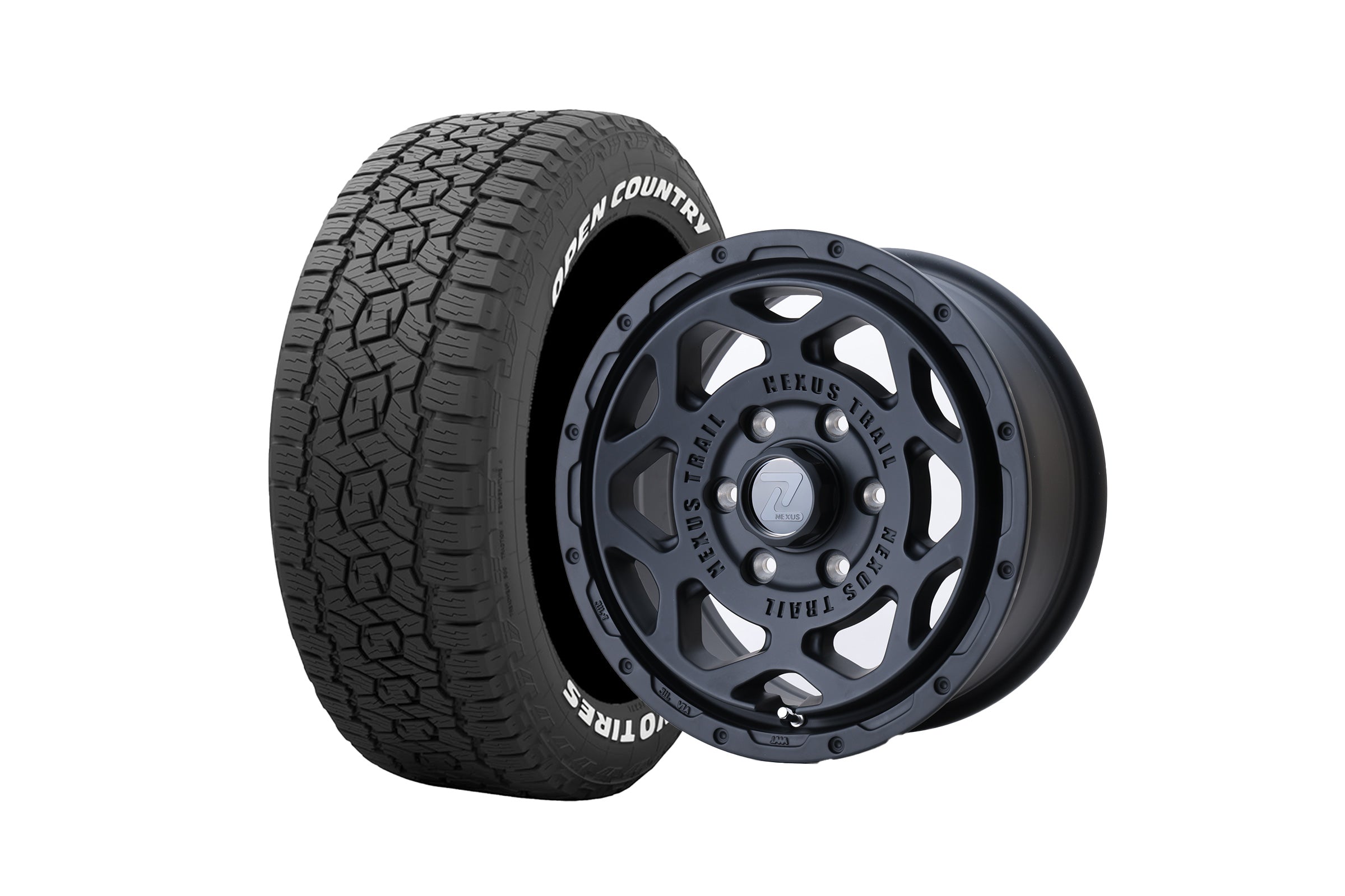 ハイエース】NEXUS TRAIL NT-1 16インチホイール ＋ OPC 215/65R16 109 