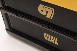 ※10月上旬頃発送予定 67 ROKU NANA コンテナBOX ブラック 中サイズ