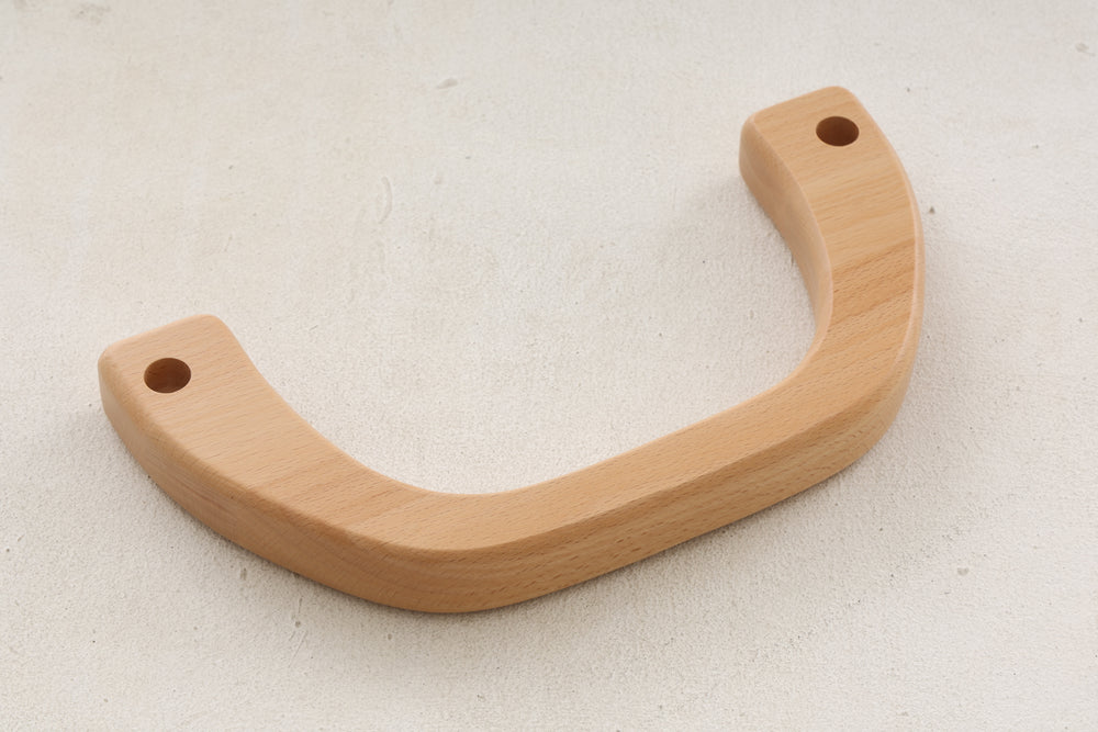 【ハイエース】アシストグリップ スライドドア ナチュラルブラウン 前後セット