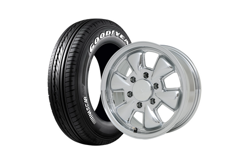 【ハイエース】XELF 04-16インホイール ＋ NASCAR PLUS 215/65R16 109/107 LT規格(4本セット)