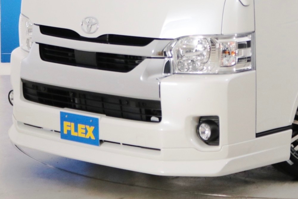 Delfino Lineフロントスポイラー 4型ワイド塗装済070用