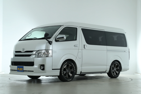 【ハイエース】Delfino Line オーバーフェンダー 塗装済089用