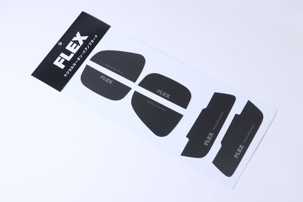 【ハイエース】マジカルカーボン・ドアノブガード ブラックカーボン