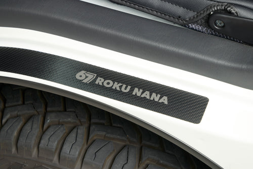＼NEW！／【ハイエース】67 ROKU NANA マジカルカーボン・スカッフガード ブラックカーボン