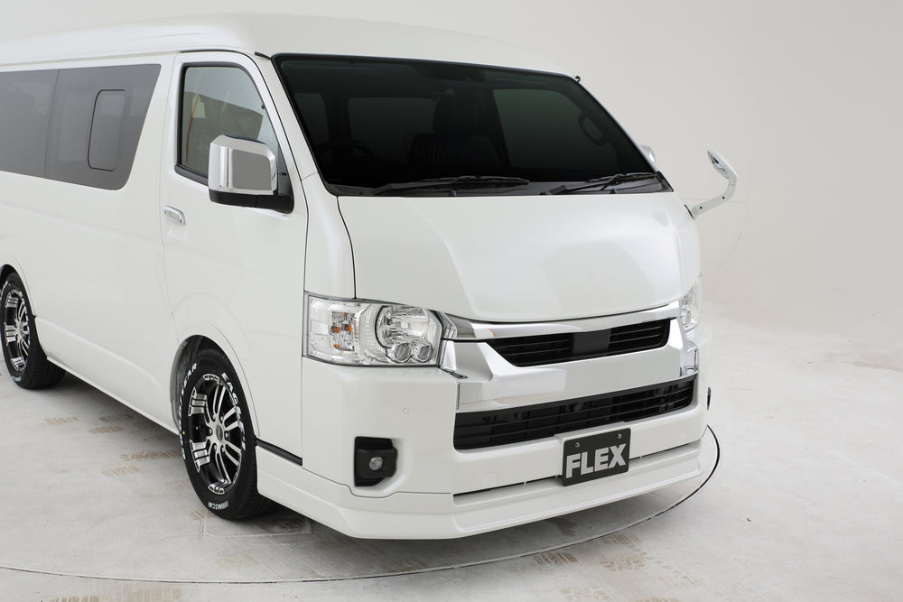 【ハイエース】FLEXバッドフェイスボンネット 標準ボディ用