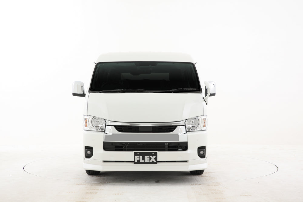 【ハイエース】FLEXバッドフェイスボンネット 標準ボディ用