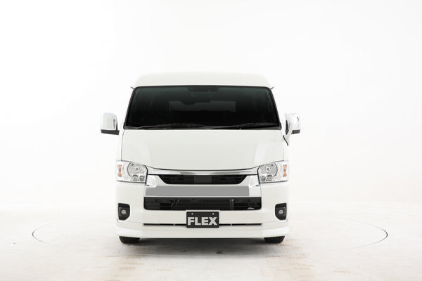 【ハイエース】FLEXバッドフェイスボンネット ワイドボディ用