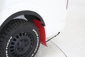 【ハイエース】67 ROKU NANA マッドフラップ Mud Flap for HIACE RED