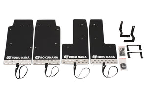 【ハイエース】67 ROKU NANA マッドフラップ Mud Flap for HIACE BLACK