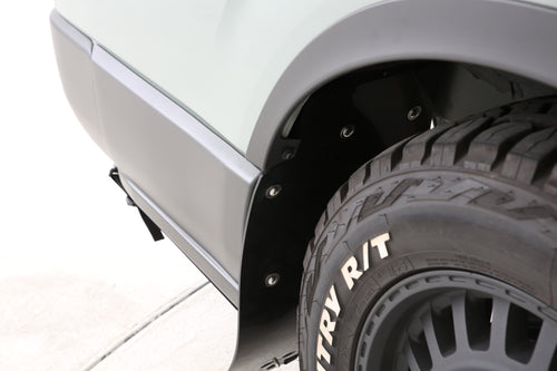 【ハイエース】67 ROKU NANA マッドフラップ Mud Flap for HIACE BLACK
