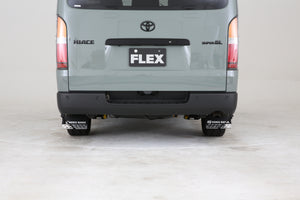 【ハイエース】67 ROKU NANA マッドフラップ Mud Flap for HIACE BLACK