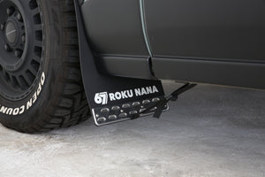 【ハイエース】67 ROKU NANA マッドフラップ Mud Flap for HIACE BLACK