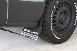 【ハイエース】67 ROKU NANA マッドフラップ Mud Flap for HIACE BLACK