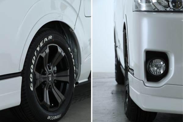 Delfino Lineオーバーフェンダー 塗装済070用