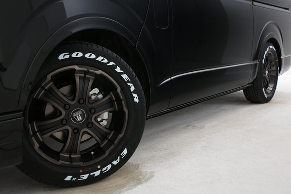 【ハイエース】Delfino Line オーバーフェンダー 塗装済209用