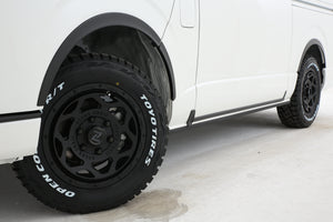 【ハイエース】Delfino Line オーバーフェンダー 塗装済MBG用