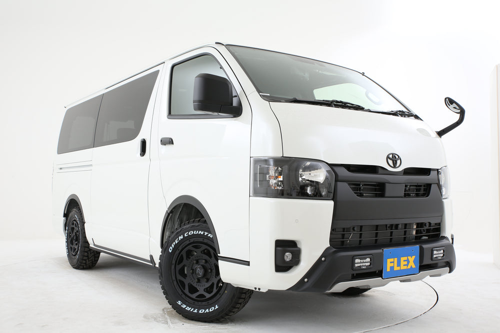 【ハイエース】Delfino Line オーバーフェンダー 塗装済MBG用