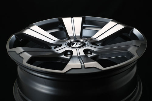 【ハイエース】U-GRANDE FLEX ORIGINAL COLOR 18BR2-3MBC 18インチホイール ホイール単品(1本)