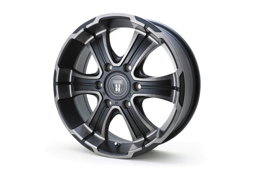 【ハイエース】W-DEEPS FLEX ORIGINAL COLOR 17BR1-2MBC 17インチホイール ホイール単品(1本)