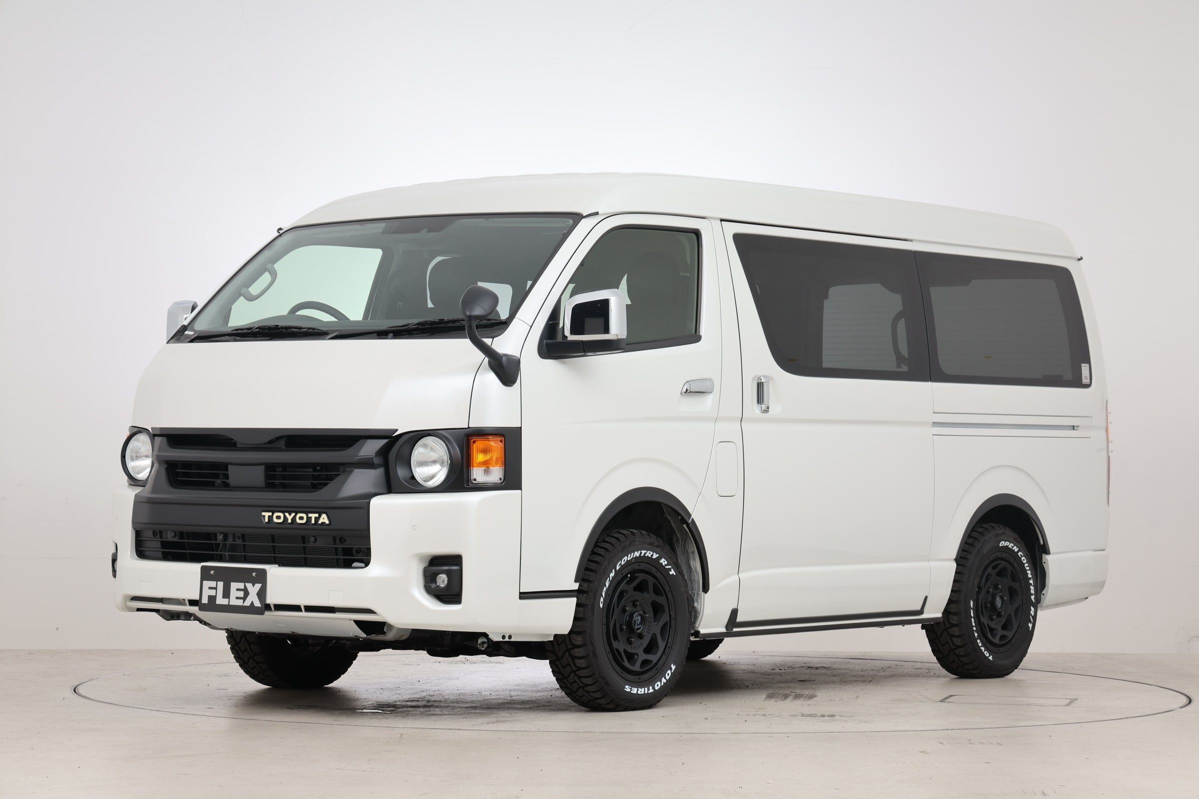 FLEX ネクサストレイル NT1 &OPEN COUNTRY ホイールセット ハイエース】NEXUS TRAIL NT-1 16インチホイール