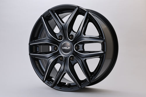 【ハイエース】Delf01-18BMⅡ 18インチホイール ホイール単品(1本)