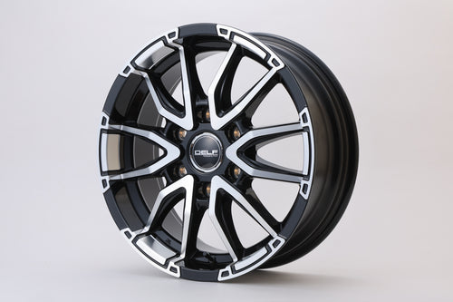【ハイエース】Delf06-18BP 18インチホイール ホイール単品(1本)