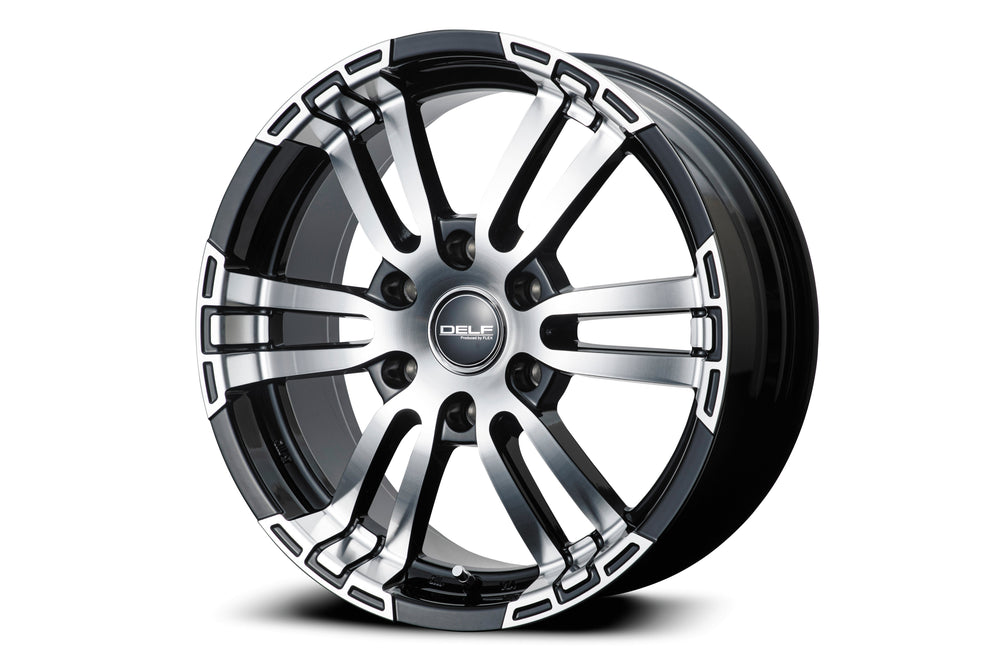 Delf02-18BP 18インチホイール ＋ EAGLE LS EXE 225/45R18 95XL（4本セット)