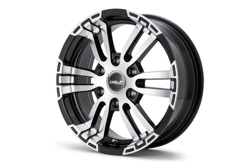 【ハイエース】Delf02-17BP 17インチホイール ホイール単品(1本)