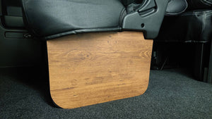 【ハイエース】サイドフットパネル1枚 茶木目