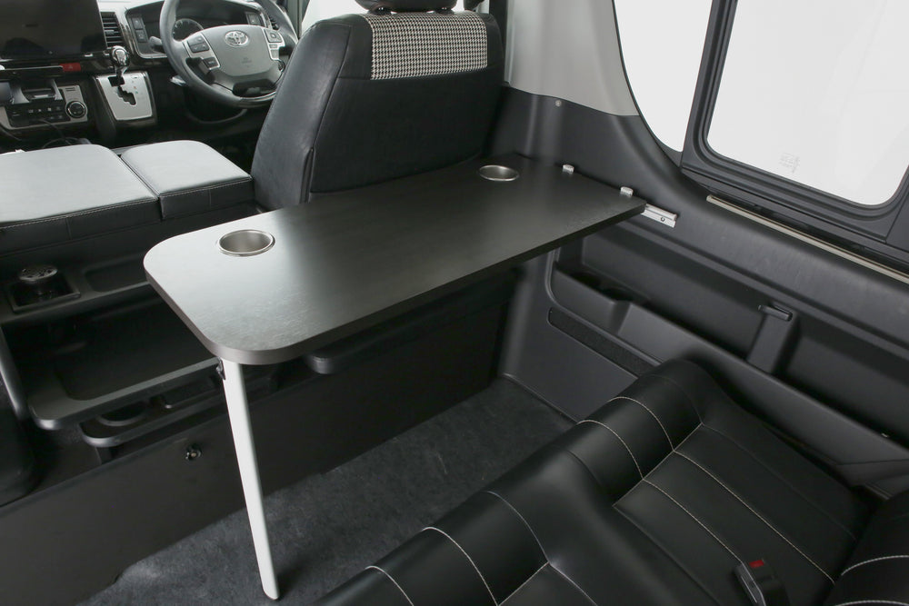 【ハイエース】zero_WALL-table 黒