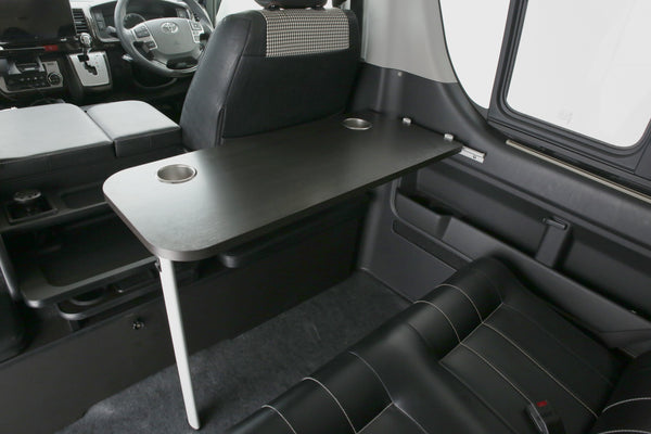 【ハイエース】zero_WALL-table 黒