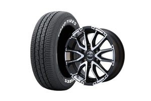 Delf06-17BP 17インチホイール ＋ TOYO TIRES H30 215/60R17 109/107 LT規格（4本セット)