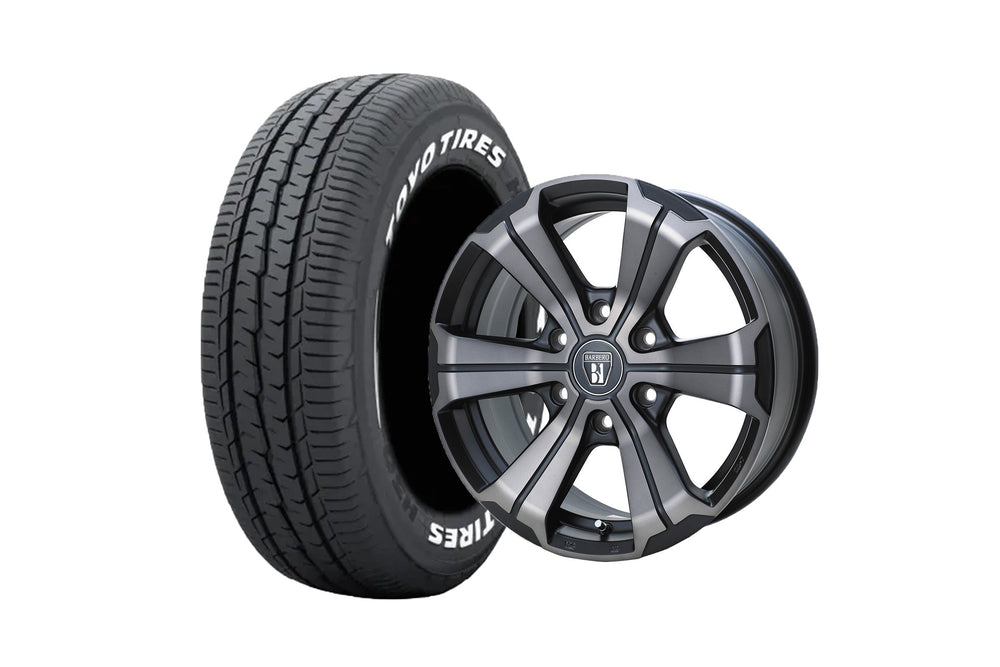 U-GRANDE17BR2-2MBC 17インチホイール ＋ TOYO TIRES H30 215/60R17 109/107 LT規格（4本セット)