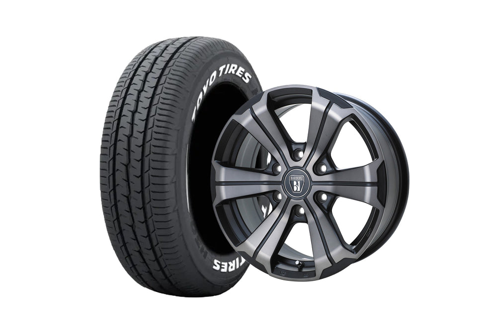 W-DEEPS17BR1-2MBC 17インチホイール ＋ TOYO TIRES H30 215/60R17 109/107 LT規格（4本セット)