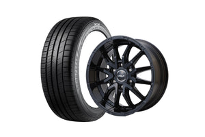 Delf06-18GB 18インチホイール ＋ EAGLE RV-F02 225/50R18 99VXL（4本セット)