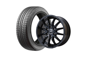 Delf06-18GB 18インチホイール ＋ EAGLE LS EXE 225/45R18 95XL（4本セット)