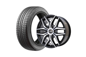 Delf01-18BPⅡ 18インチホイール ＋ EAGLE LS EXE 225/45R18 95XL（4本セット)
