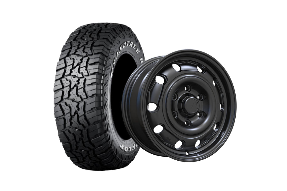 PAW16 16インチホイール ＋ GRANDTREK R/T01 215/65R16 109/107Q ホワイトレター（4本セット)