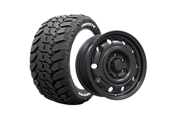 PAW16 16インチホイール ＋ MUD WARR 215/70R16 107/105 LT規格（4本セット)