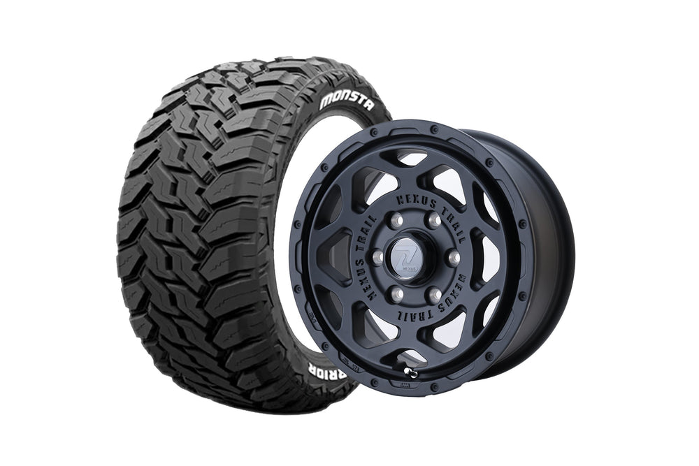 NEXUS TRAIL NT-1 16インチホイール ＋ MUD WARR 215/70R16 107/105 LT規格（4本セット)