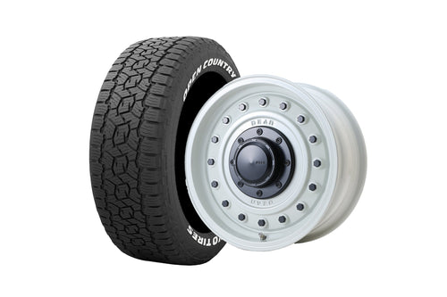 【ハイエース】DEAN COLORADO MARGUERITE WHITE 16インチホイール ＋ OPC 215/65R16 109/107 LT規格(4本セット)