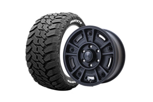 BJ MEXICAN 16インチホイール ＋ MUD WARR 215/70R16 107/105 LT規格（4本セット)