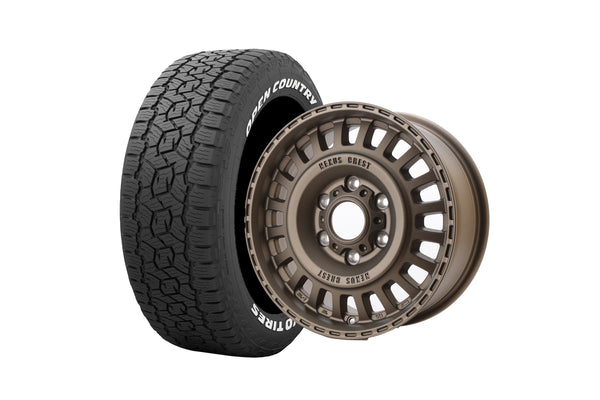 NEXUS CREST DESERT GOLD 16インチホイール ＋ OPC 215/65R16 109/107 LT規格（4本セット)