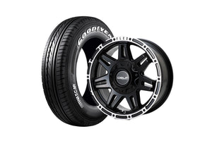 Delf04-16GB 16インチホイール ＋ NASCAR PLUS 215/65R16 109/107 LT規格（4本セット)