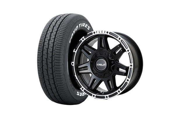 Delf04-16GB 16インチホイール ＋ TOYO TIRES H30 215/65R16 109/107 LT規格（4本セット)