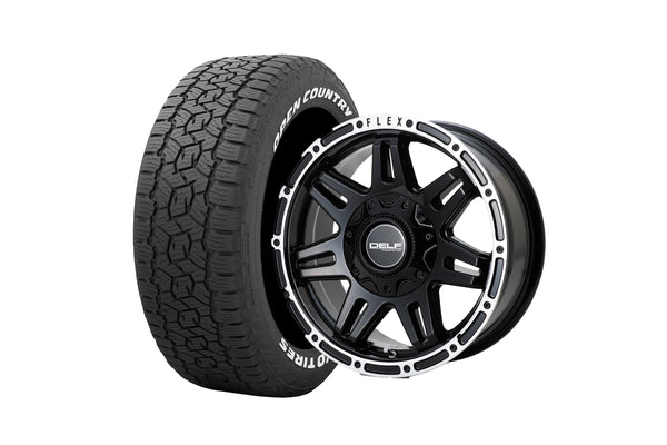 Delf04-16GB 16インチホイール ＋ OPC 215/65R16 109/107 LT規格（4本セット)
