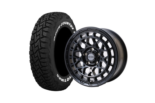 【デリカ】マッドヴァンスX TYPE M GB 16インチホイール ＋ TOYO OPEN COUNTRY R/T [215/70R16](4本セット)