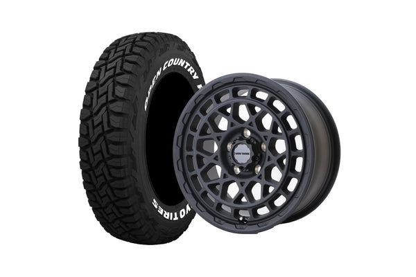 マッドヴァンスX TYPE M FB 16インチホイール ＋ TOYO OPEN COUNTRY R/T [235/70R16]（4本セット)